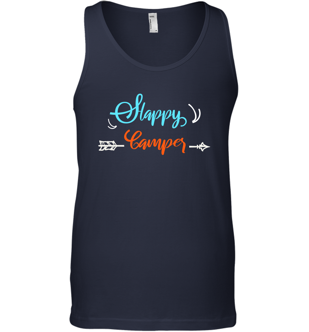 Happy Camper Shirt Tank Top Tank Top Navy