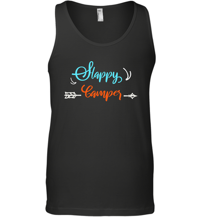 Happy Camper Shirt Tank Top Tank Top Black