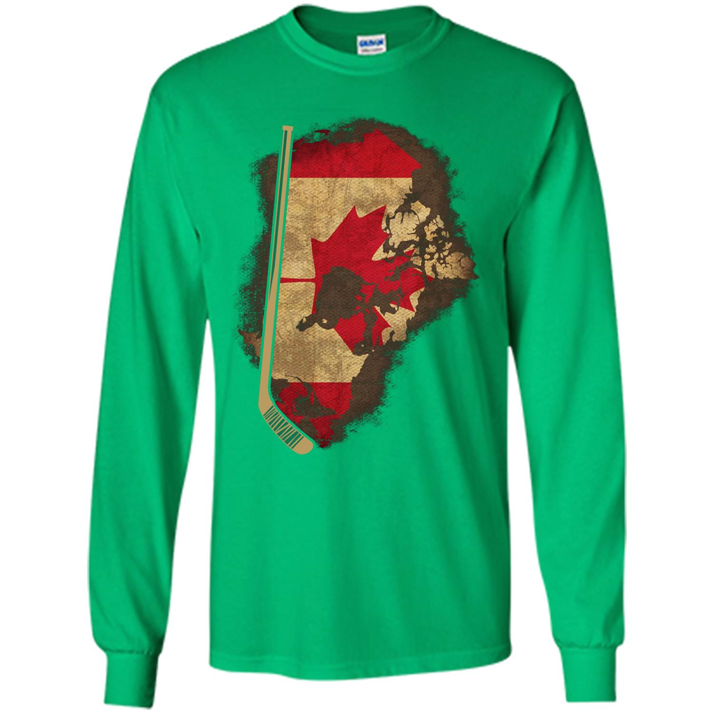 Canada Hockey T-shirt Irish Green