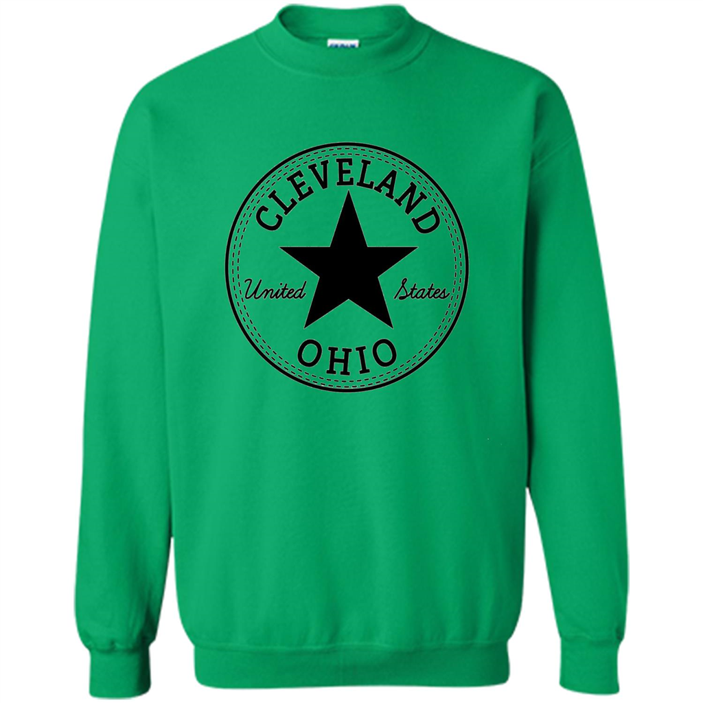Cleveland Ohio T-shirt United States T-shirt Irish Green