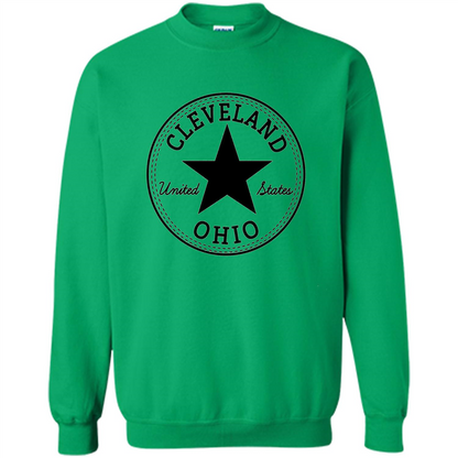 Cleveland Ohio T-shirt United States T-shirt Irish Green