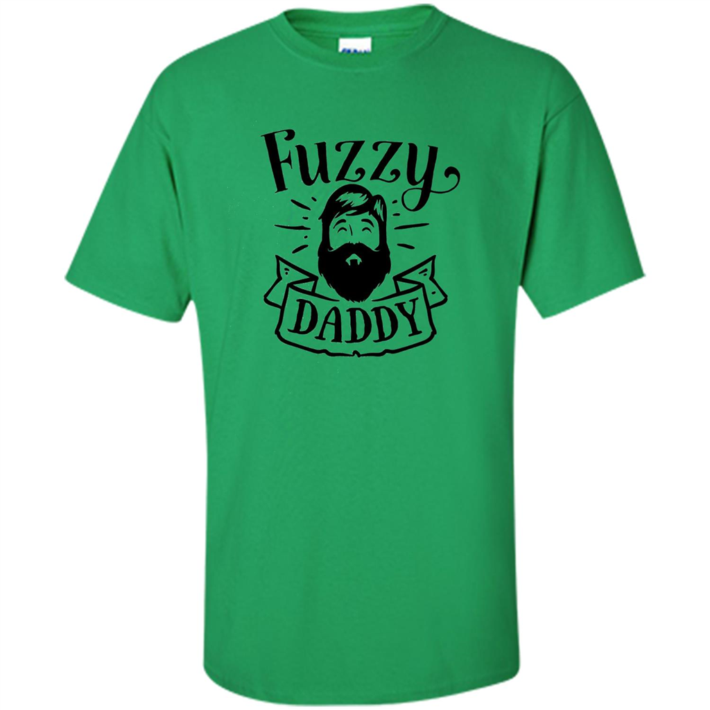 Fathers Day T-shirt Fuzzy Daddy Irish Green
