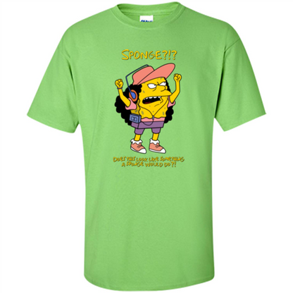 Sponge Otto Square Pants T-shirt Lime