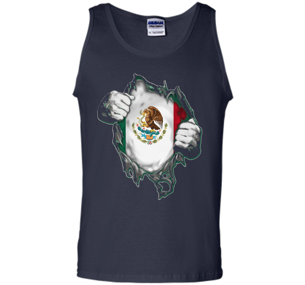 T Shirt for Super Mexico cool shirt Navy