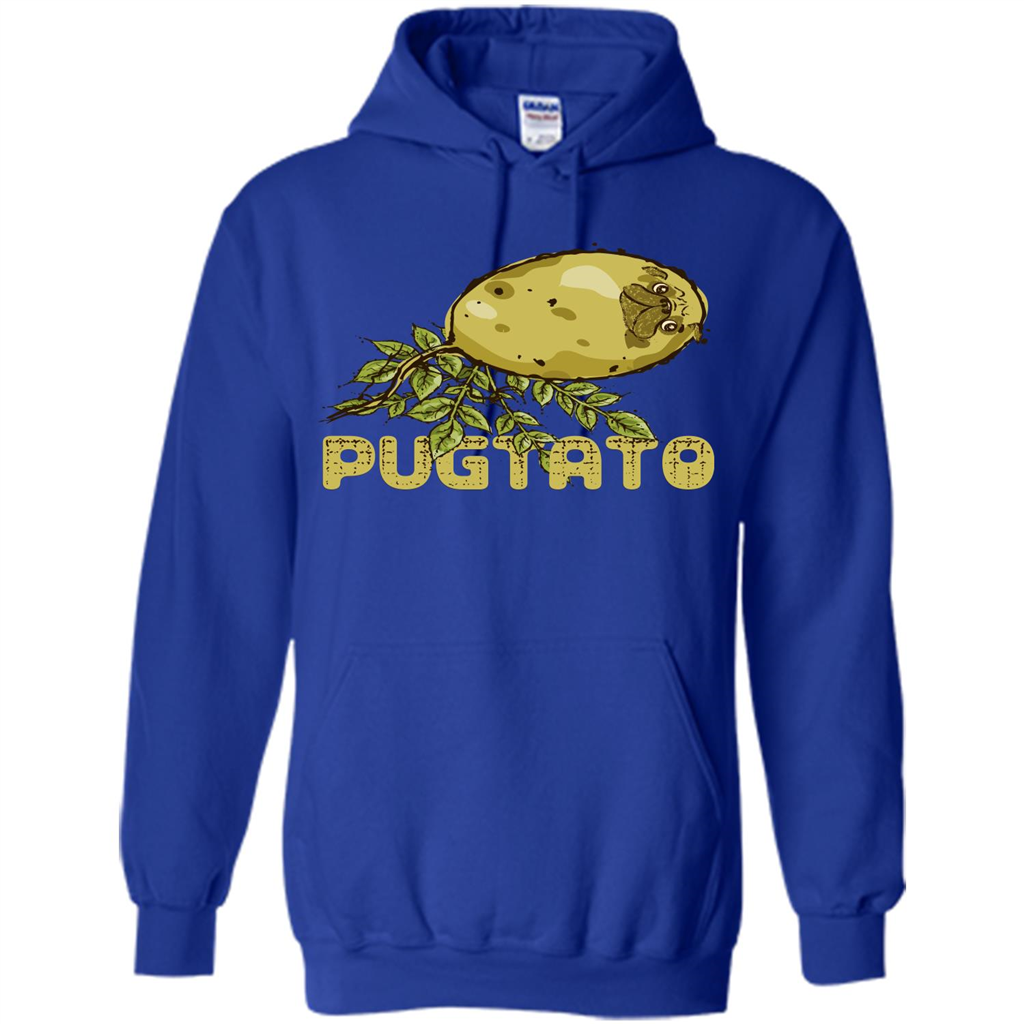 Pug Love Pug And Potato T-shirt Royal