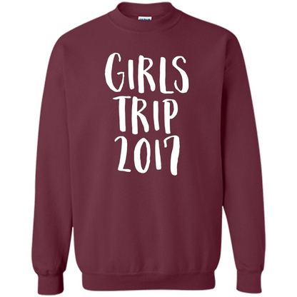 Summer T-shirt Girls Trip 2017 T-shirt Maroon