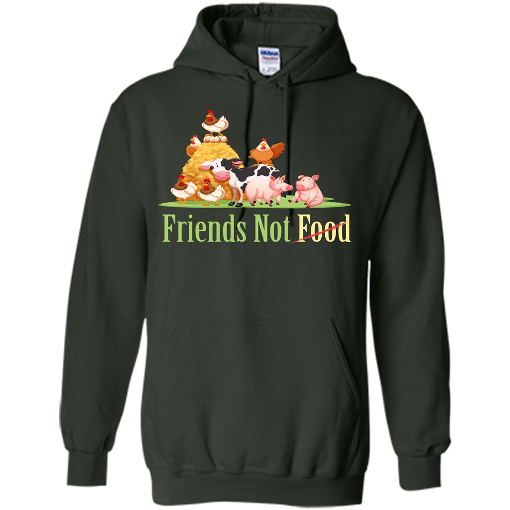 Animal T-shirt Friends Not Food T-shirt