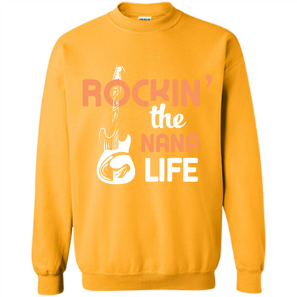 Nana T-shirt Rockin’ The Nana Life Gold