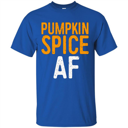 Pumpkin Spice AF T-shirt Royal