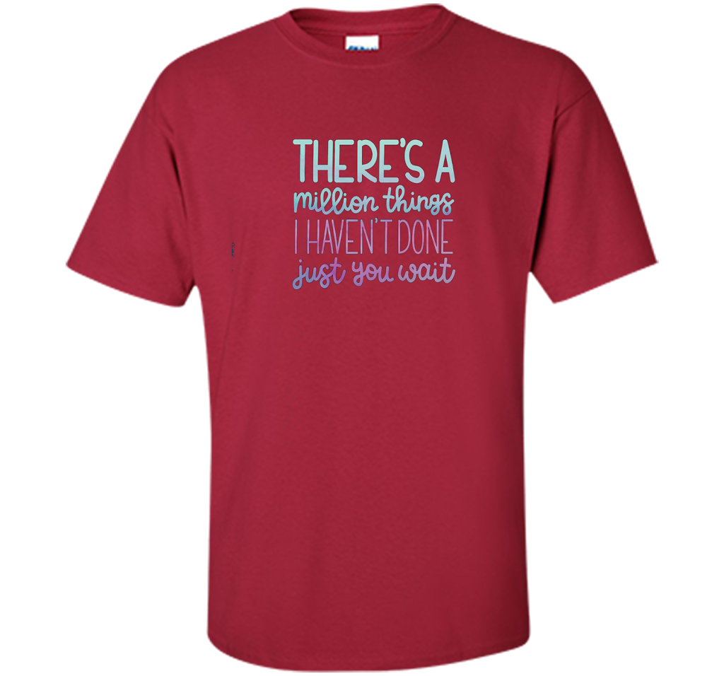 Just You Wait ~ Hamilton Tee ~ T-Shirt shirt Cardinal
