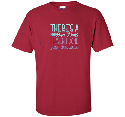 Just You Wait ~ Hamilton Tee ~ T-Shirt shirt Cardinal