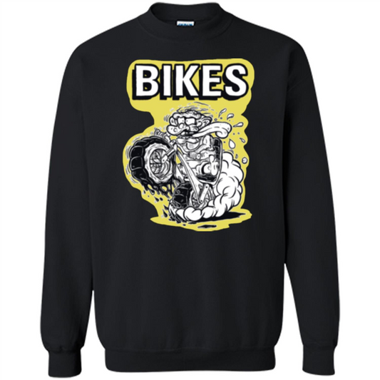 Funny Bikes T-shirt Biker Gift T-shirt Black