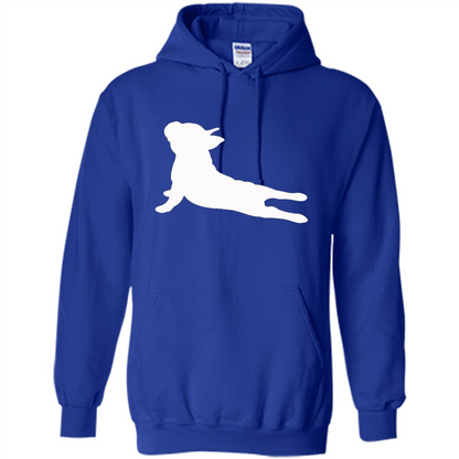 French Bulldog Yoga T-shirt Royal