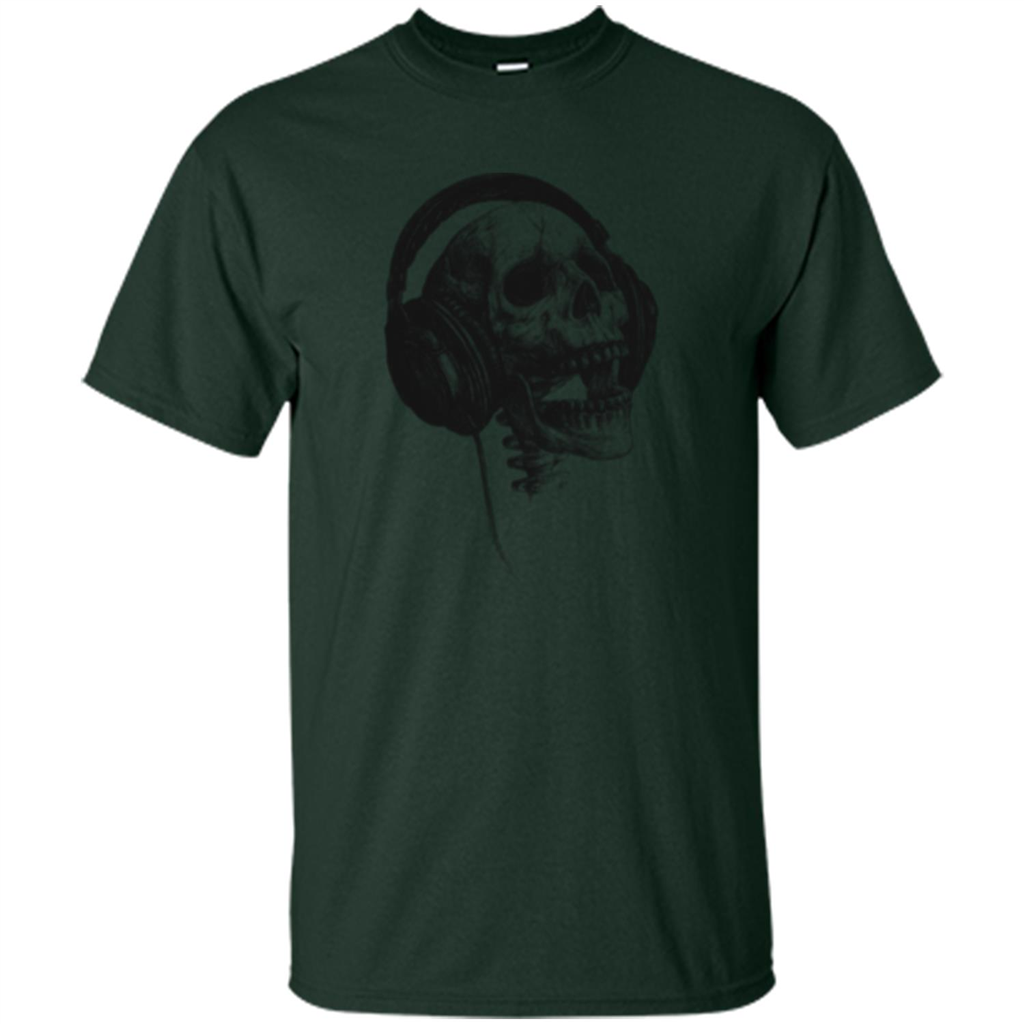 Music Forever T-shirt Forest Green