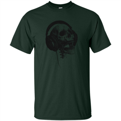 Music Forever T-shirt Forest Green