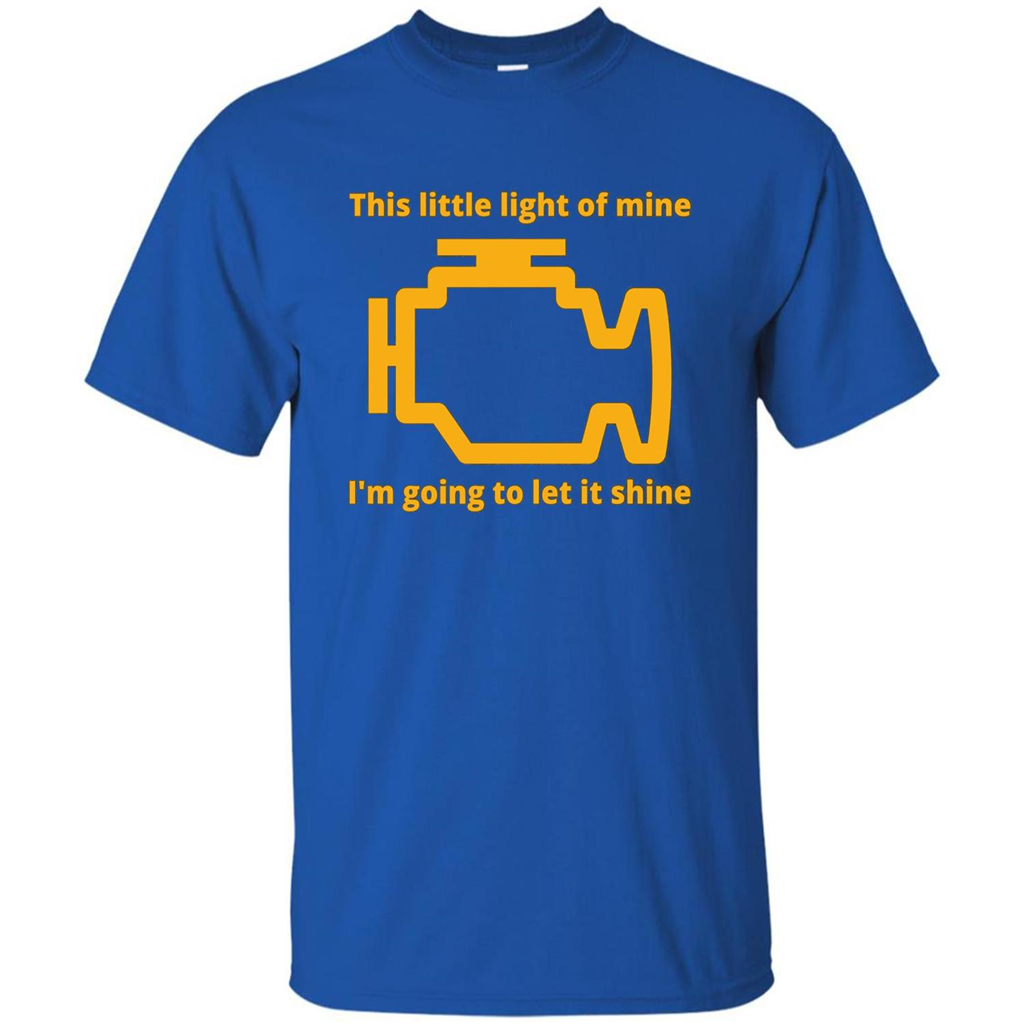 This Little Light Of Mine I'm Going To Let It Shine T-shirt Royal