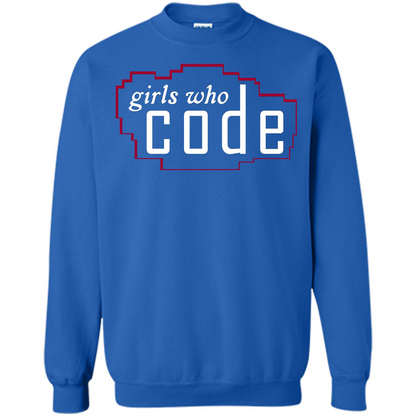 Coder T-shirt Girls Who Code T-shirt Royal