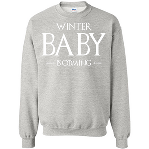 Mother T-shirt Winter Baby Is Coming