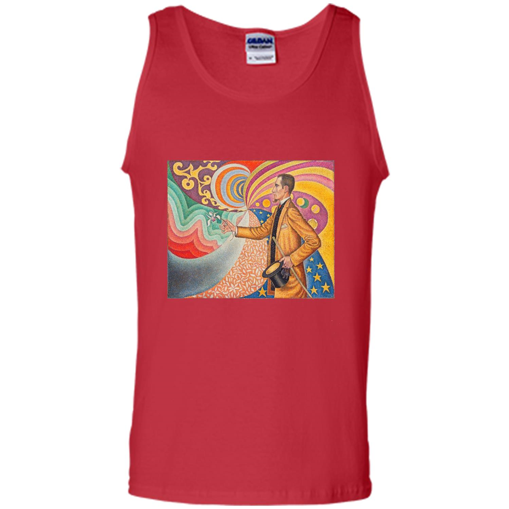 Portrait of Felix Feneon by Paul Signac T-shirt Red