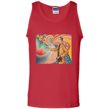 Portrait of Felix Feneon by Paul Signac T-shirt Red