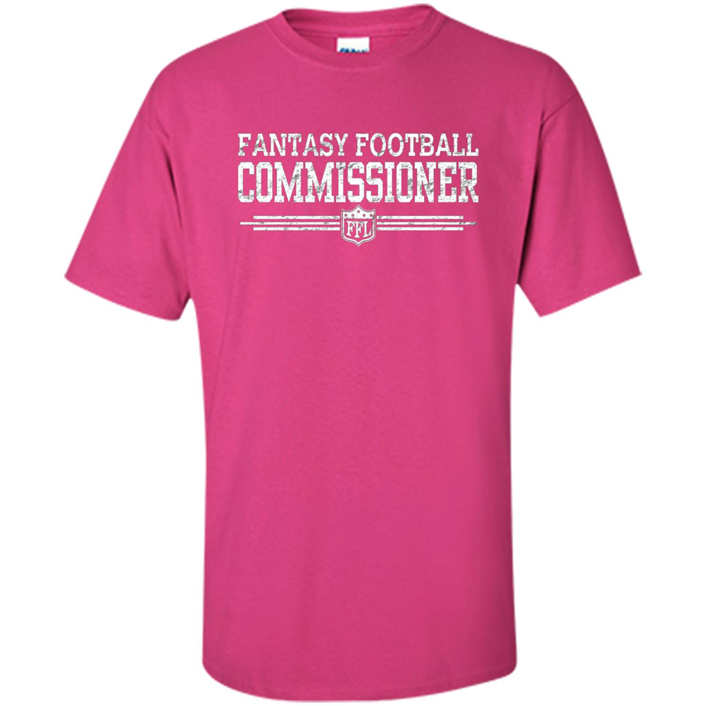 Vintage Fantasy Football Commissioner T-shirt Heliconia
