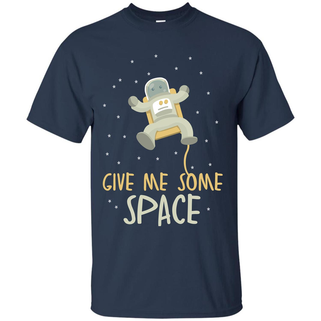 Astronaut T-shirt Give Me Some Space T-shirt Navy