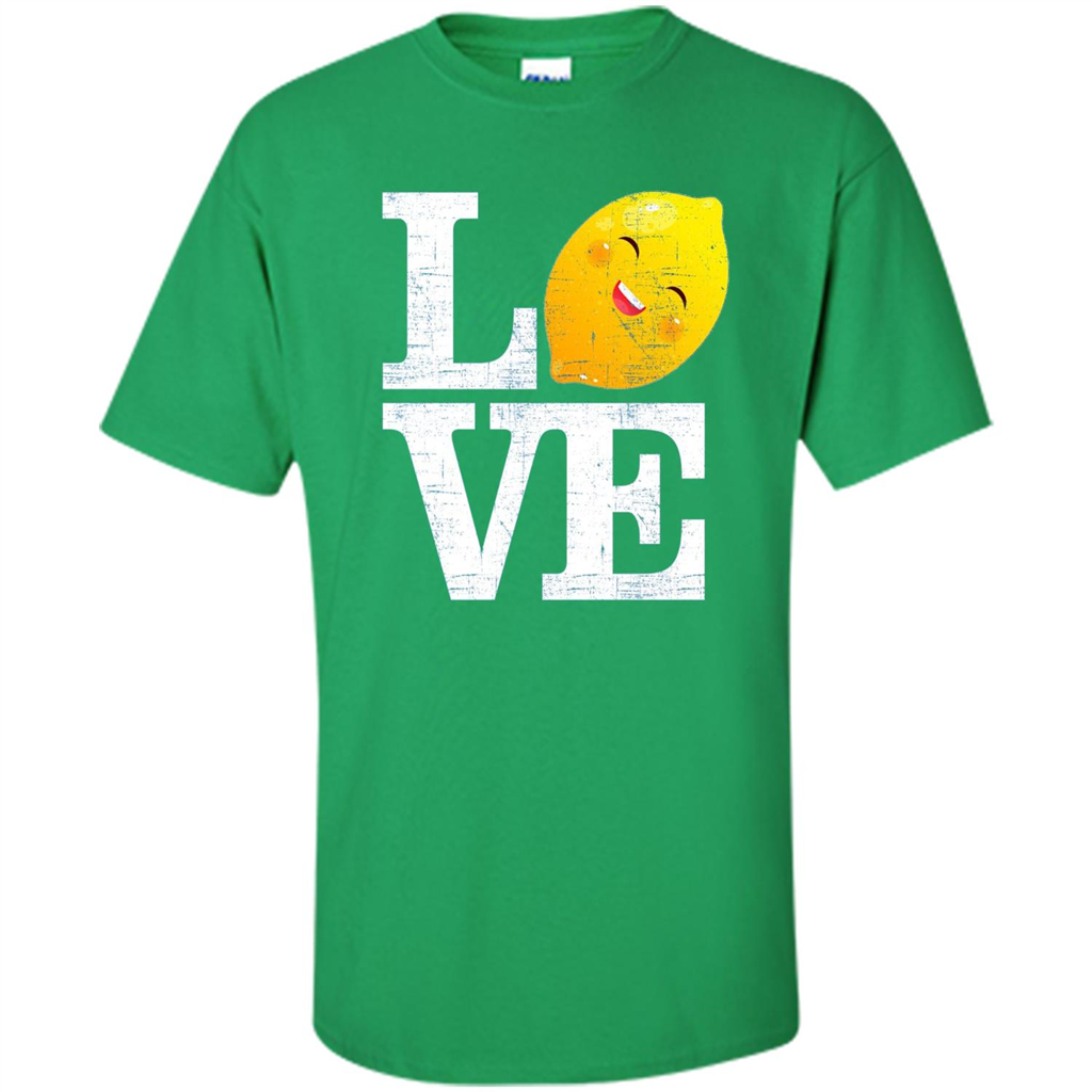 Love Happy Lemon T-Shirt Irish Green