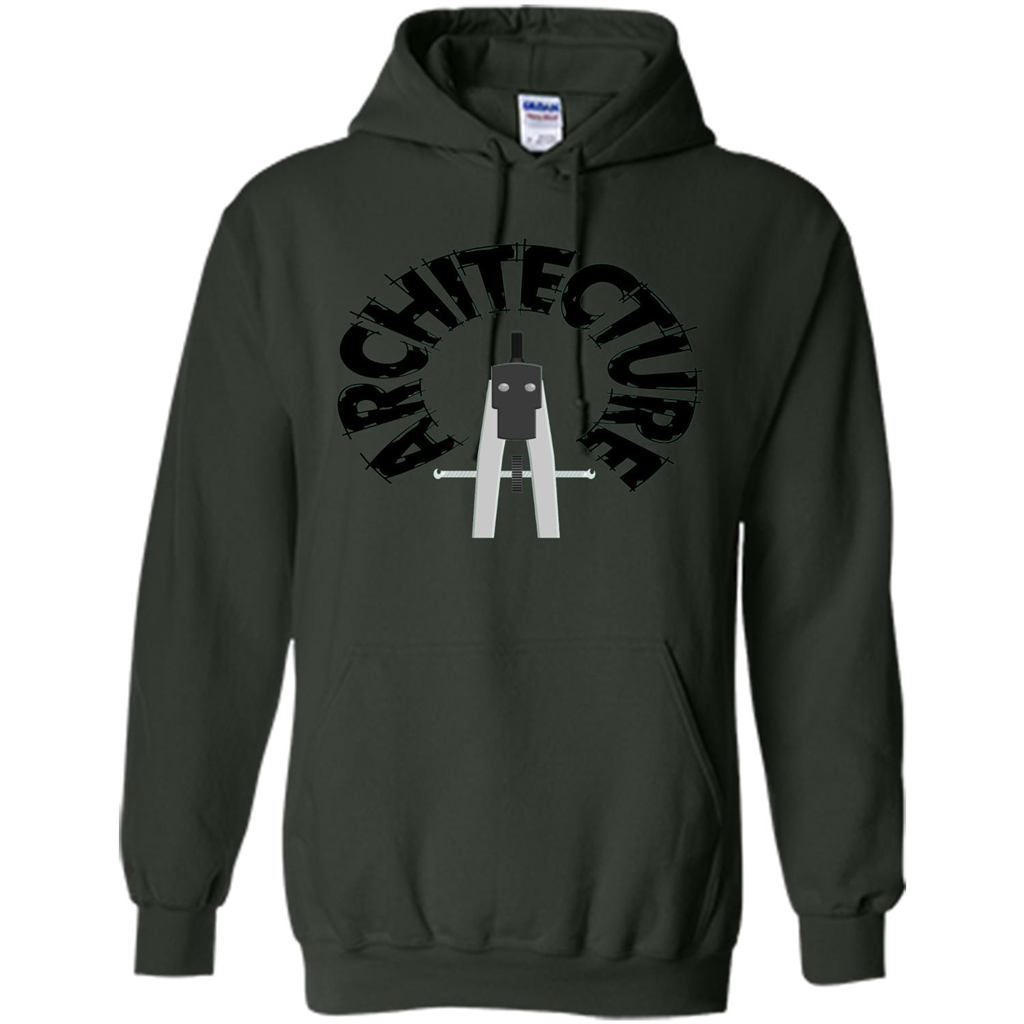 Architecture Student T-shirt Forest Green