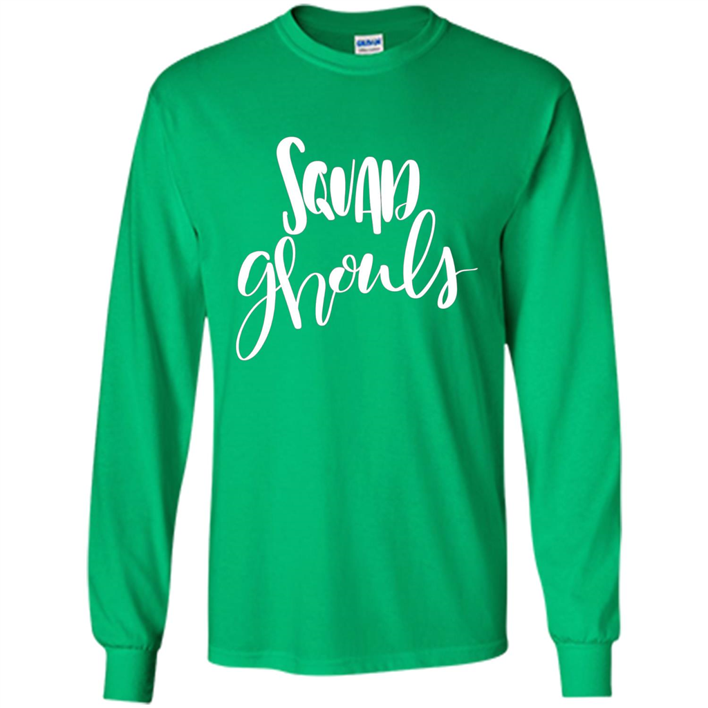 Squad Ghouls T-Shirt Halloween Funny Ghost Costume T-shirt Irish Green