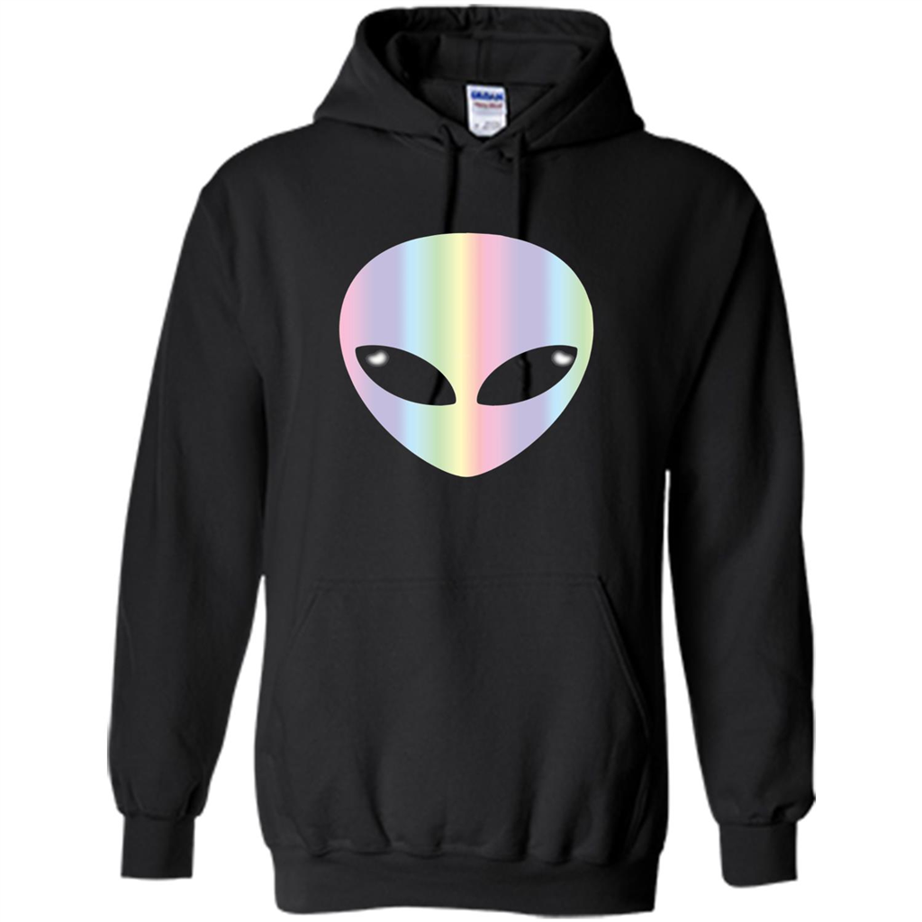 Alien Head T-shirt Black