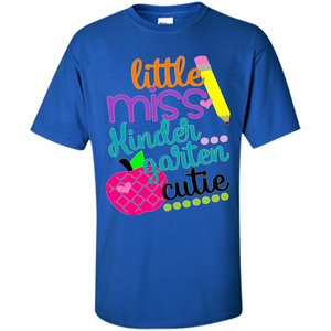 School Kids Daughter Little Miss Kindergarten Cutie T-shirt