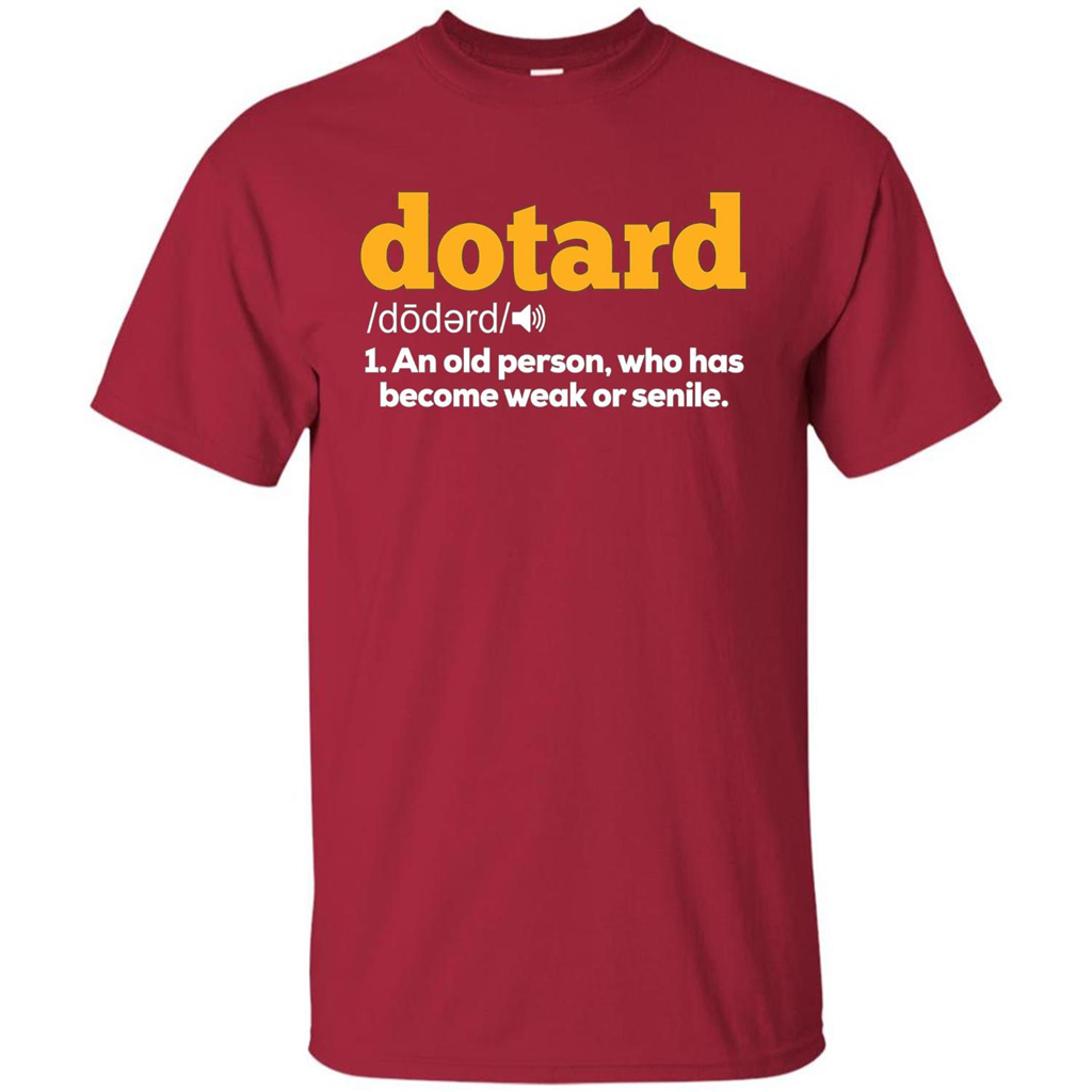 American President T-shirt Dotard Resist Trump T-shirt Cardinal
