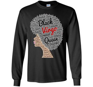 Virgo T-Shirt Black Women T-shirt