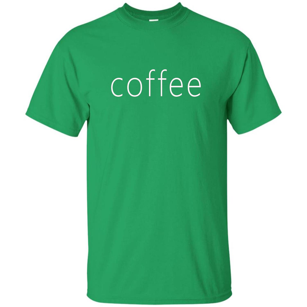 Coffee T-shirt Irish Green