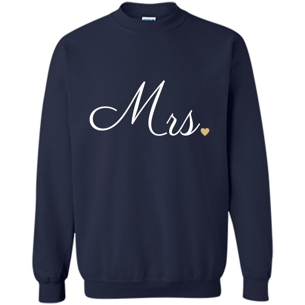 Mrs. Wedding T-shirt Navy