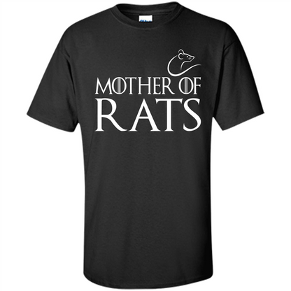 Mother's Day 2017 T-Shirt Mother Of Rats Hot Gifts Black