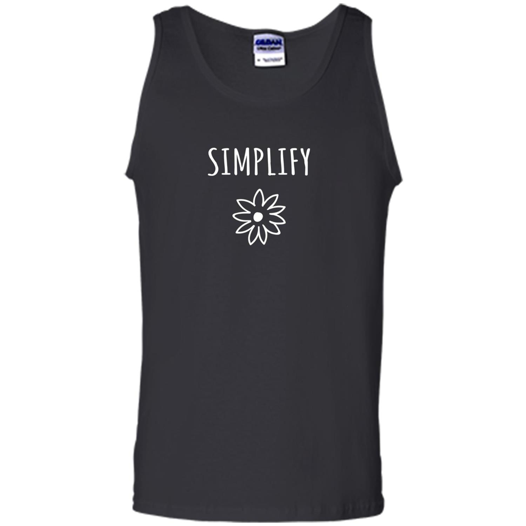 Simplify T-shirt Simplify Your Life Black
