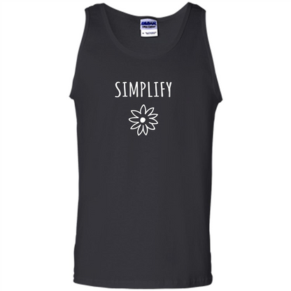 Simplify T-shirt Simplify Your Life Black