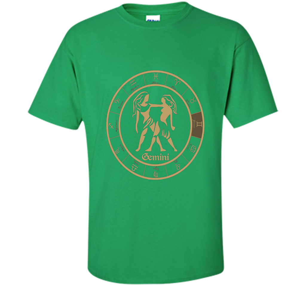 Gemini T-Shirt shirt Irish Green