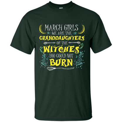 Halloween T-shirt March Girls T-shirt Forest Green