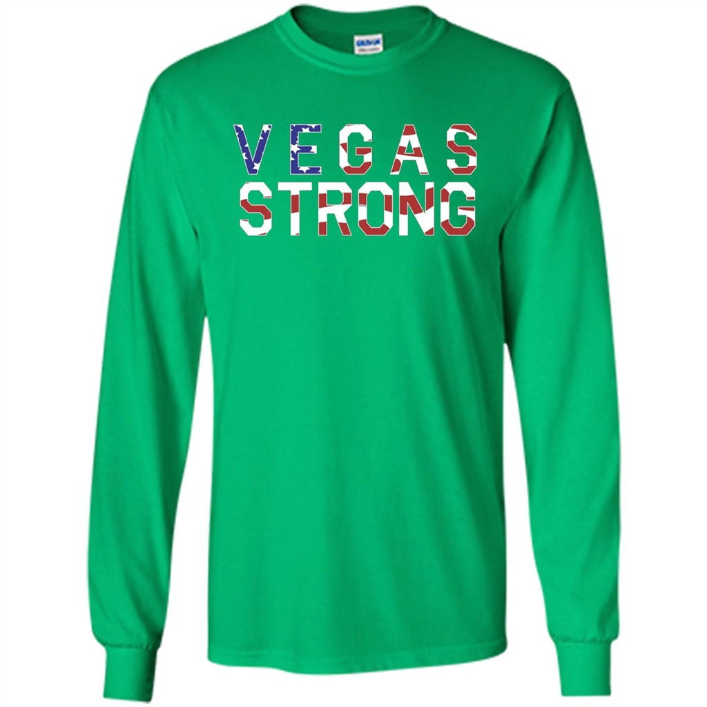 Vegas Strong T-Shirt Irish Green