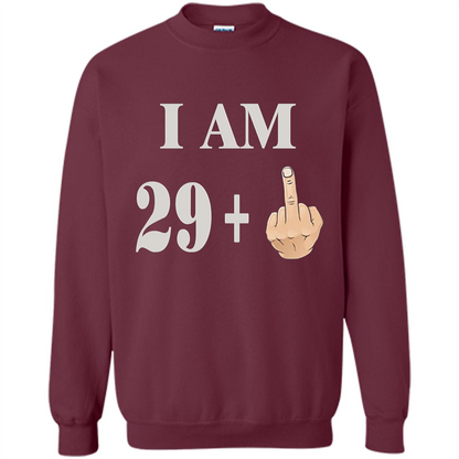 Funny birthday T-shirt 30th Birhthday Gift Maroon
