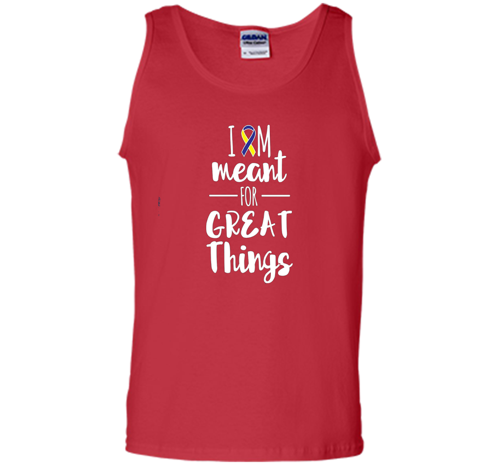 Premium Down Syndrome - I Am Meant For Great Things T-Shirt t-shirt Red