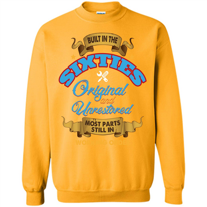 Built in 60s Original and Unrestored Most Parts Still In Working Order T-shirt Gold