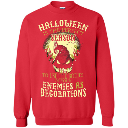 Halloween Is The Perfect Season T-shirt Red