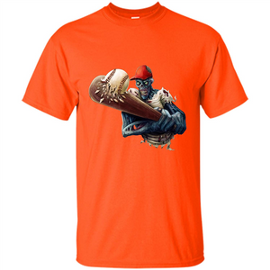 Zombie Baseball Halloween T-shirt