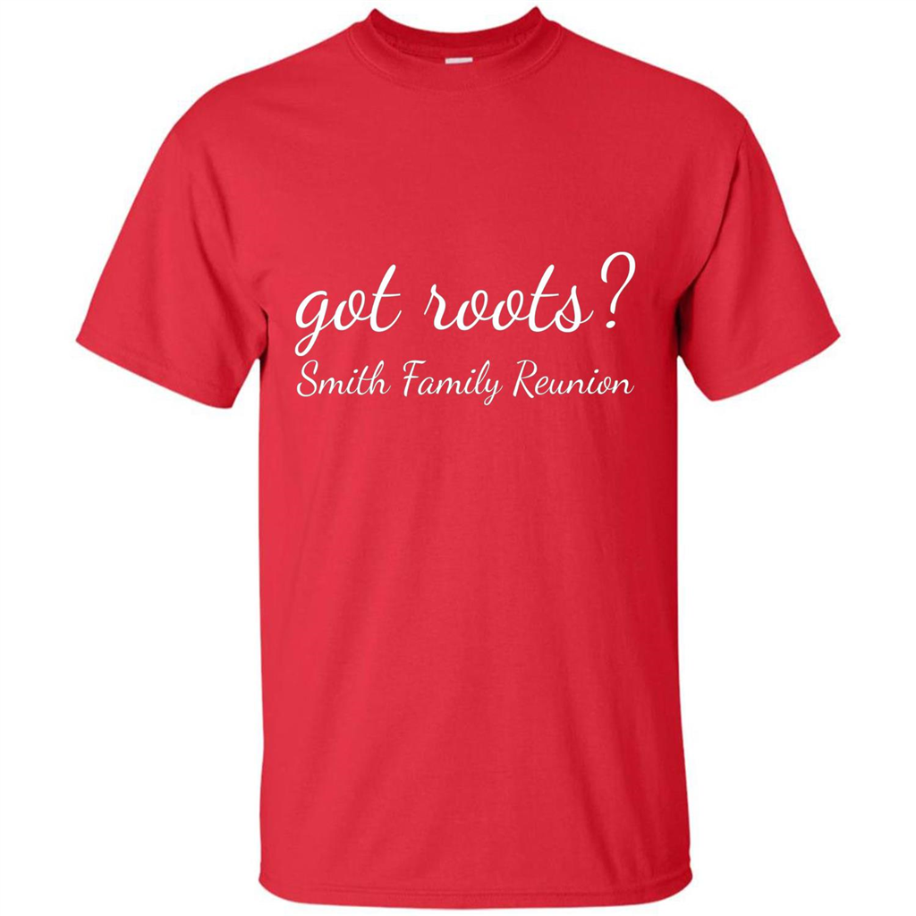 Smith Family Reunion Got Roots T-shirt Red