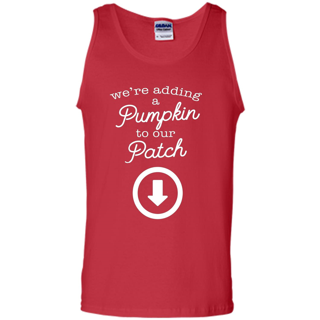 Halloween Maternity Costume Autumn Pumpkin Patch T-Shirt Red