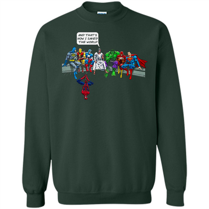 And That's How I Saved The World T-shirt