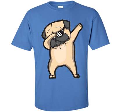 Dabbing Pug Shirt - Cute Funny Dog Dab T-Shirt t-shirt Iris
